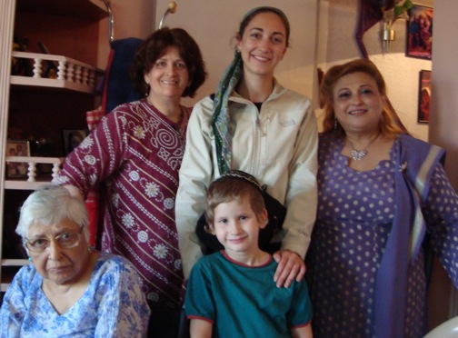 Visiting local Jews in Pune, India