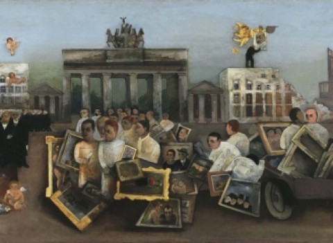The Mad Square by Felix Nussbaum
